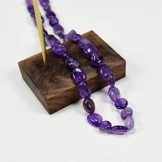 Purple Amethyst Nugget Beads-ToShay.org