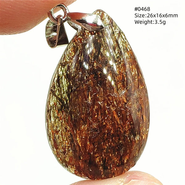Black Rutilated Copper Quartz-ToShay.org