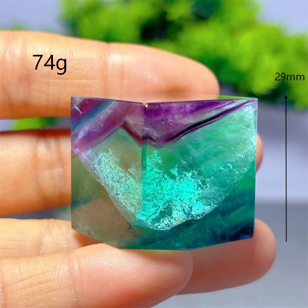 Rainbow Fluorite Diamonds-ToShay.org