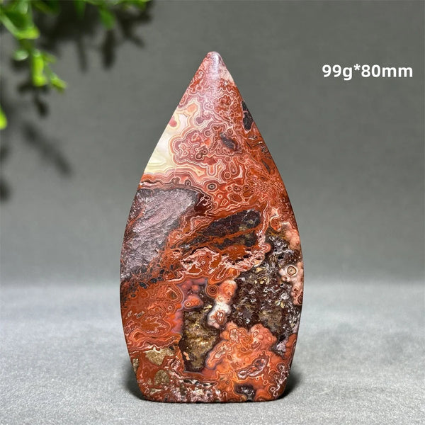 Red Agate Torch-ToShay.org