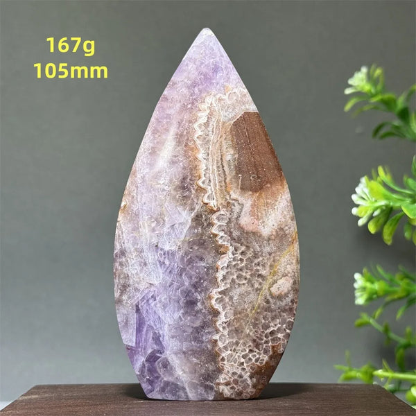 Purple Amethyst Agate Torch-ToShay.org