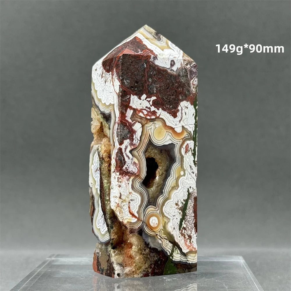 Red Agate Obelisk-ToShay.org