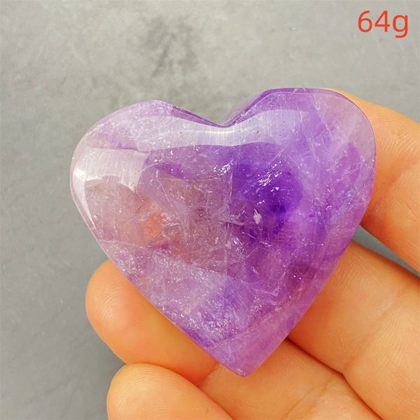 Purple Amethyst Hearts-ToShay.org