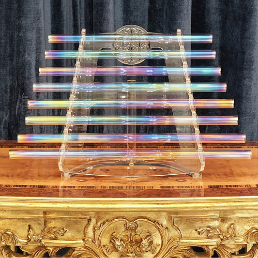 Clear Crystal Singing Harp-ToShay.org
