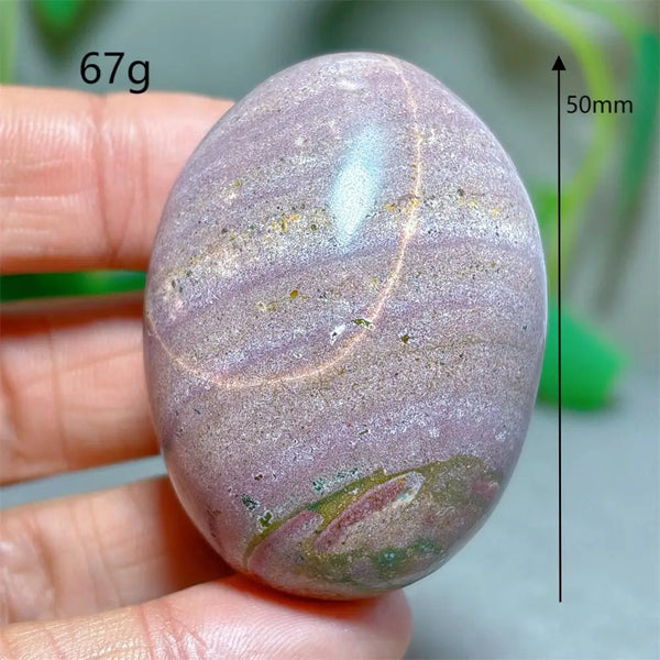Ocean Jasper Palm Stone-ToShay.org