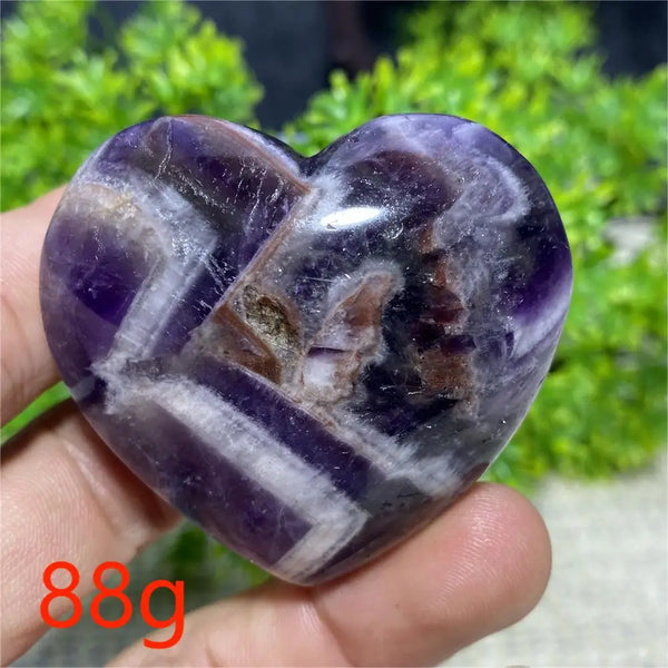 Purple Dream Amethyst Heart-ToShay.org