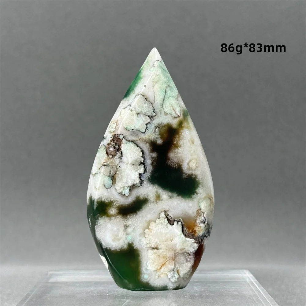 Green Cherry Blossom Agate-ToShay.org