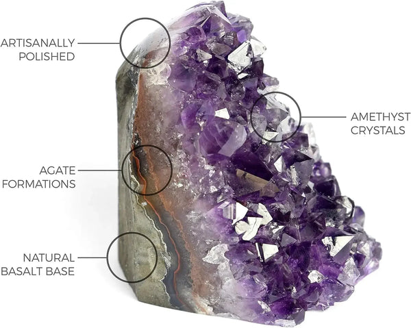 Purple Amethyst Geode-ToShay.org
