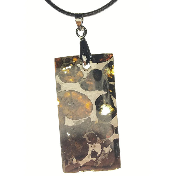 Olive Meteorite Pendant-ToShay.org
