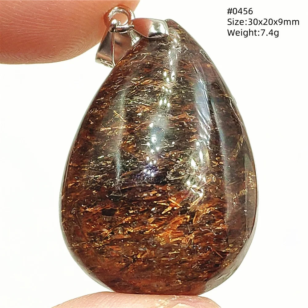 Black Rutilated Copper Quartz-ToShay.org