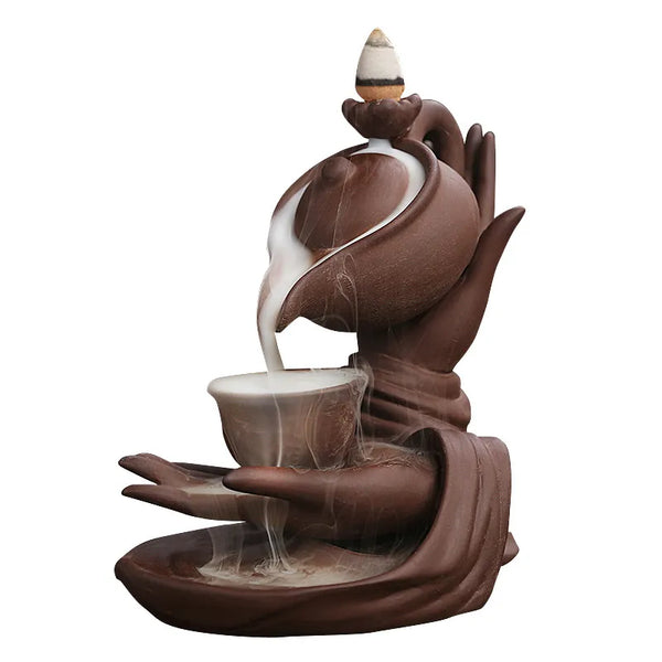Tea Pot Backflow Incense Burner-ToShay.org