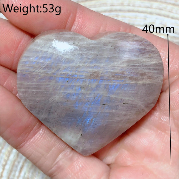Blue Rainbow Moonstone Hearts-ToShay.org