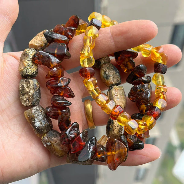 Yellow Amber Bracelets-ToShay.org