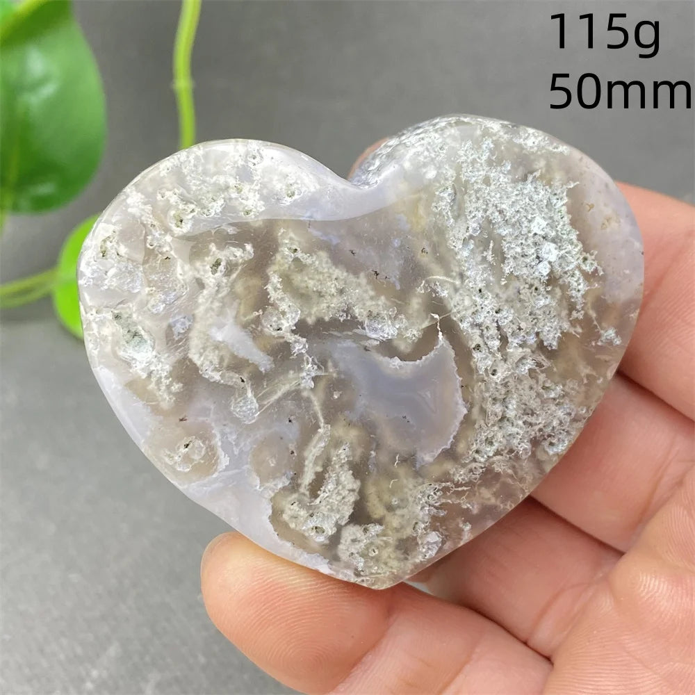 Green Aquatic Agate Heart-ToShay.org