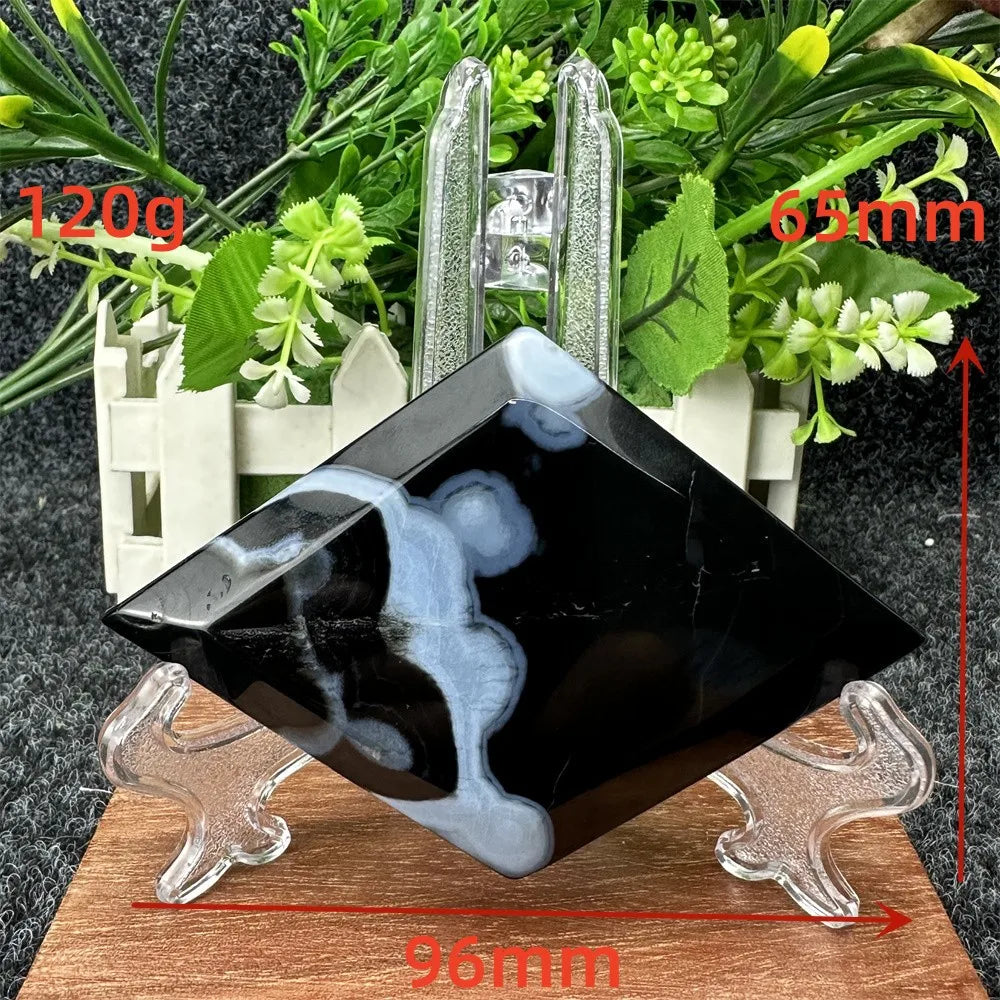 Black Agate Diamond-ToShay.org