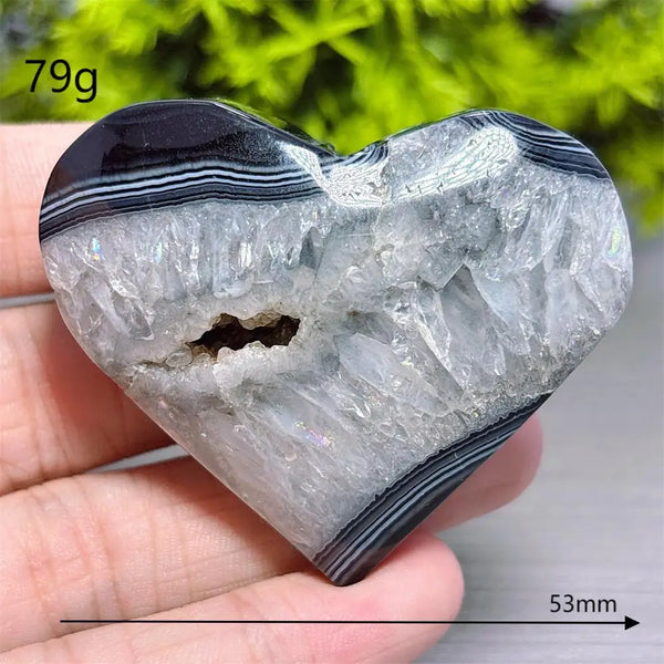 Black Agate Heart-ToShay.org