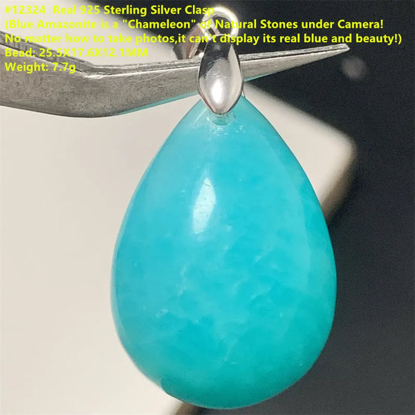 Blue Amazonite Pendants-ToShay.org