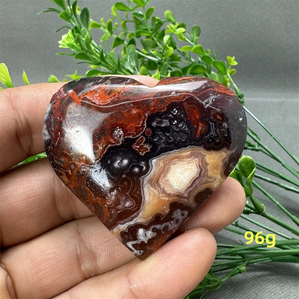 Red Agate Heart-ToShay.org
