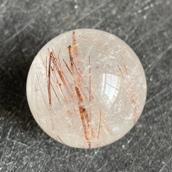 Gold Rutilated Quartz Ball-ToShay.org