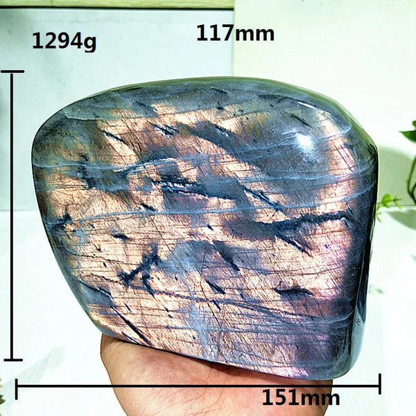 Purple Labradorite Crystal-ToShay.org