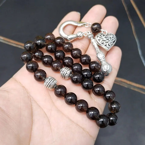 Smoky Quartz Prayer Beads-ToShay.org