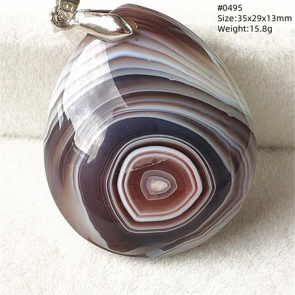 Black Red Agate Pendant-ToShay.org