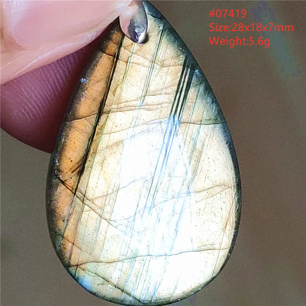Blue Light Labradorite Pendant-ToShay.org