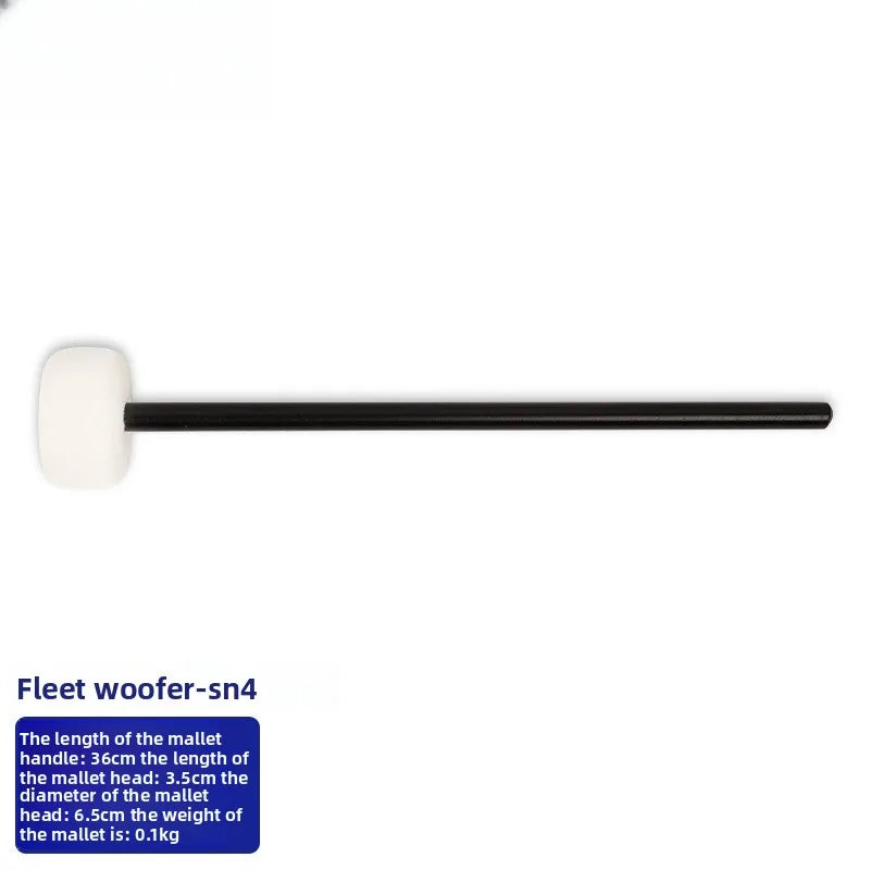 Professional Gong Hammers Drumsticks Woolen Felt Sound Therapy Singing Bowl Mallet Meditation Percussion Instrument Accessories-ToShay.org