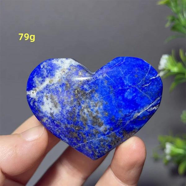 Blue Lapis Lazuli Heart-ToShay.org