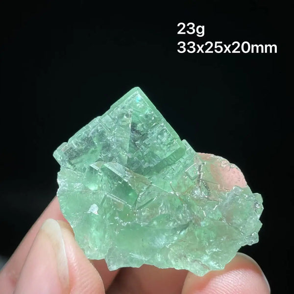 Green Fluorite Crystal-ToShay.org