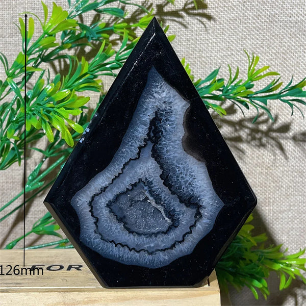 Black Agate Torch-ToShay.org