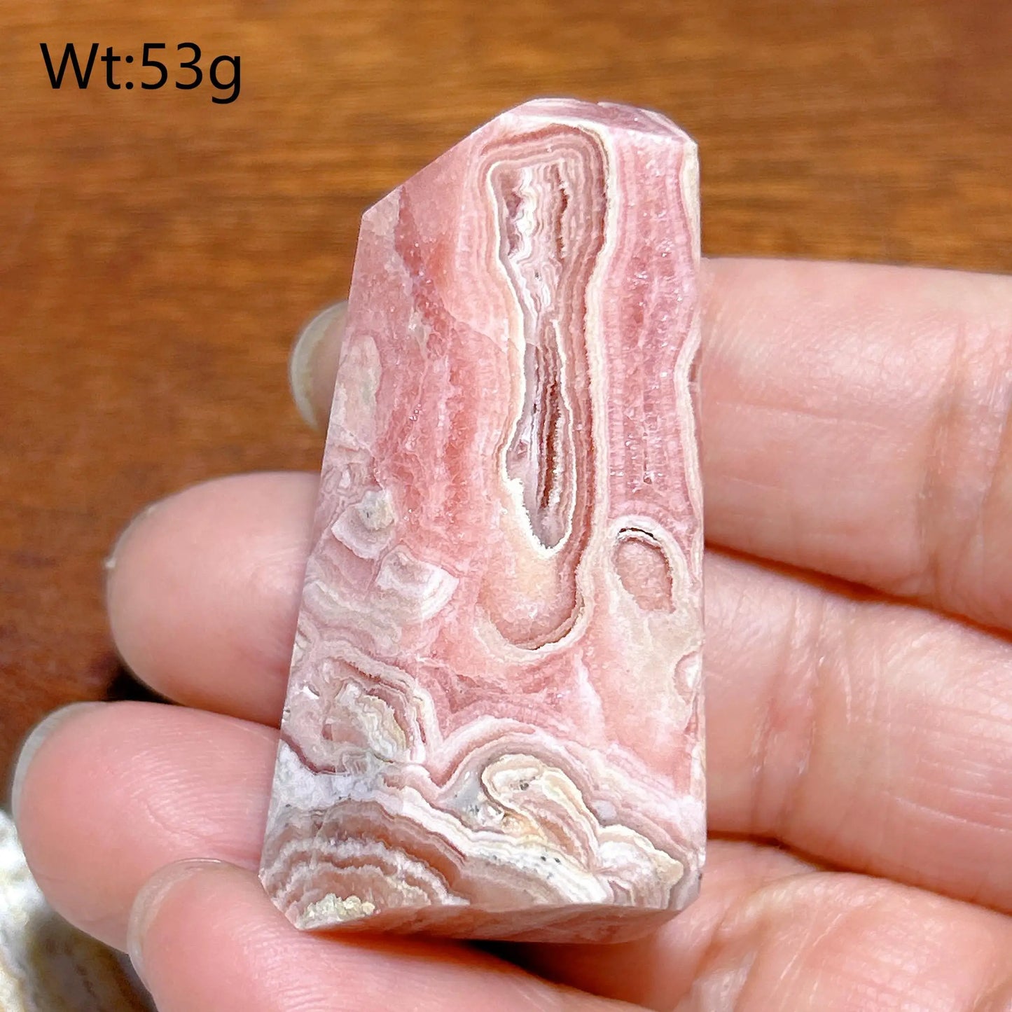 Pink Rhodochrosite Gemstones-ToShay.org