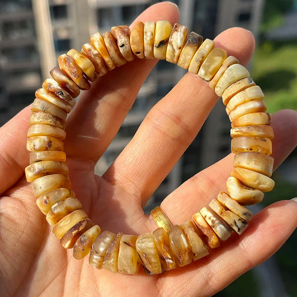 Yellow Amber Bracelet-ToShay.org
