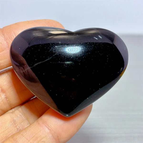 Black Obsidian Heart-ToShay.org