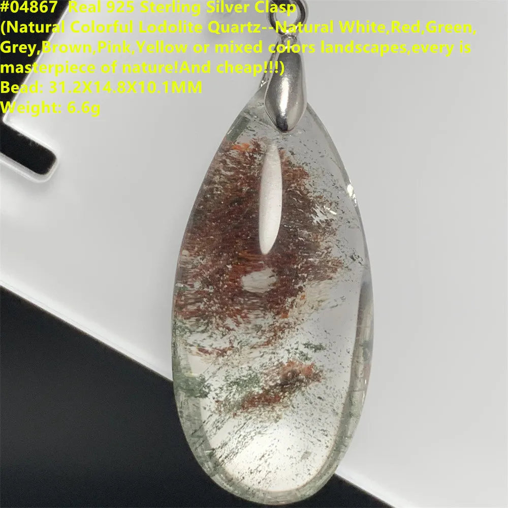 Black Rutilated Quartz Pendants-ToShay.org