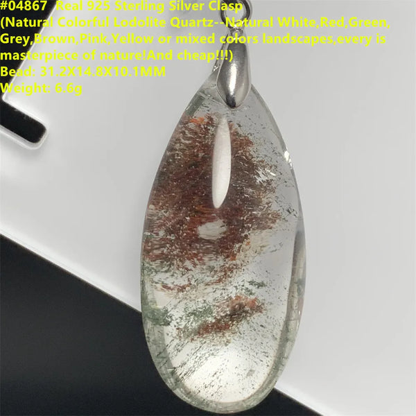 Black Rutilated Quartz Pendants-ToShay.org