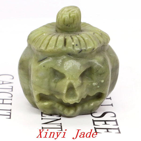 Mixed Crystal Pumpkin Face-ToShay.org
