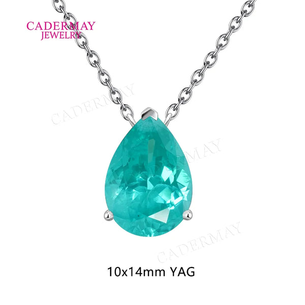 Red Ruby Pendant Necklace-ToShay.org