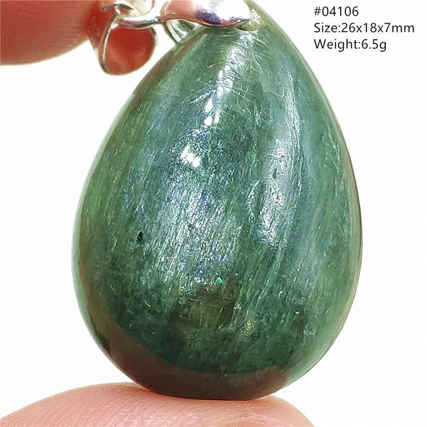 Green Kyanite Pendant-ToShay.org