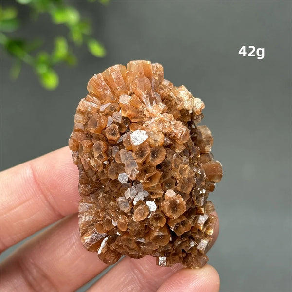 Orange Aragonite Crystal-ToShay.org
