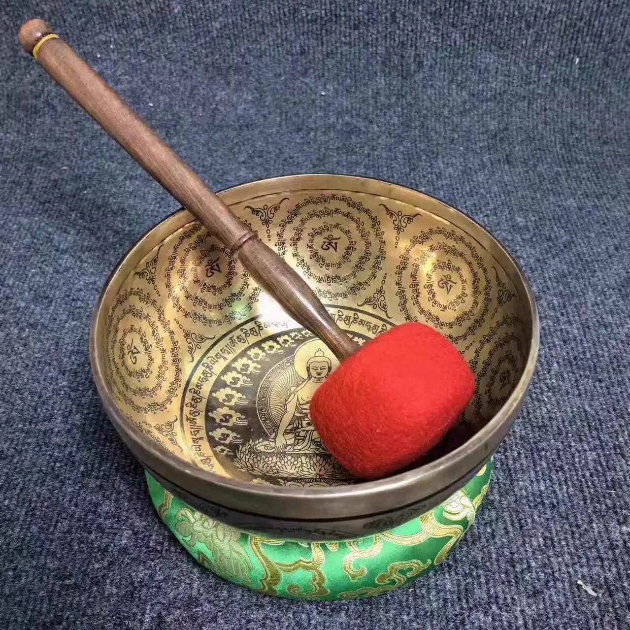 Tibetan Brass Singing Bowl-ToShay.org