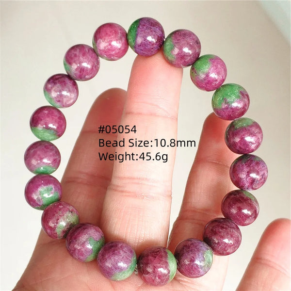 Red Ruby Zoisite Bracelet-ToShay.org