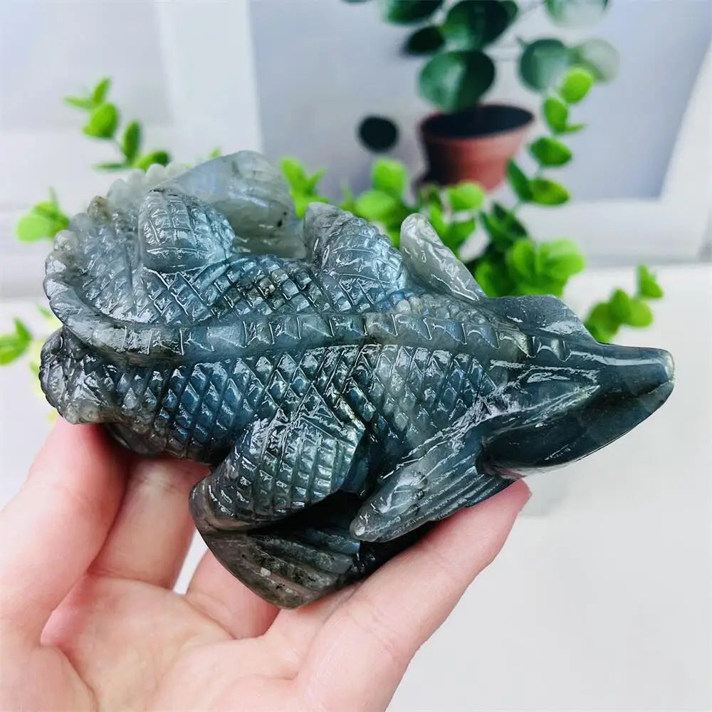 Blue Labradorite Lizard-ToShay.org