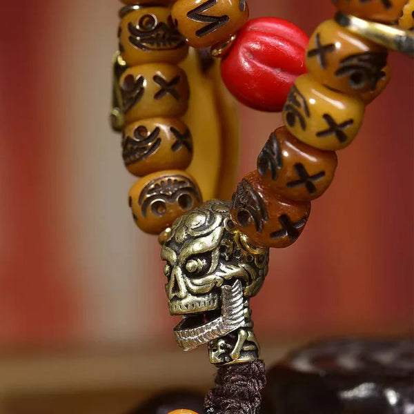 Tibetan Yak Bone Prayer Beads-ToShay.org