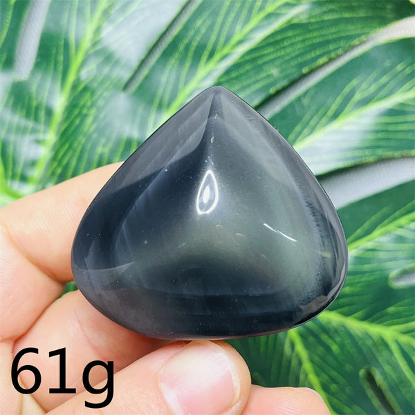 Black Turtle Stone Heart-ToShay.org