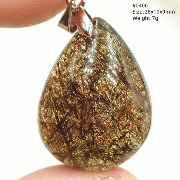 Black Rutilated Copper Quartz-ToShay.org