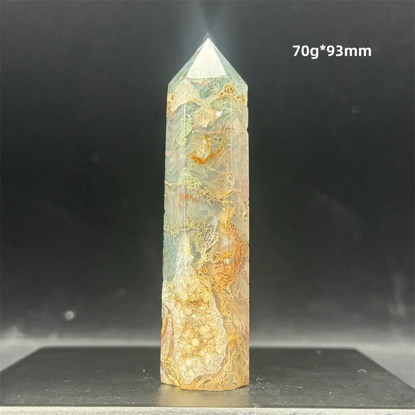 Red Moss Agate Point-ToShay.org