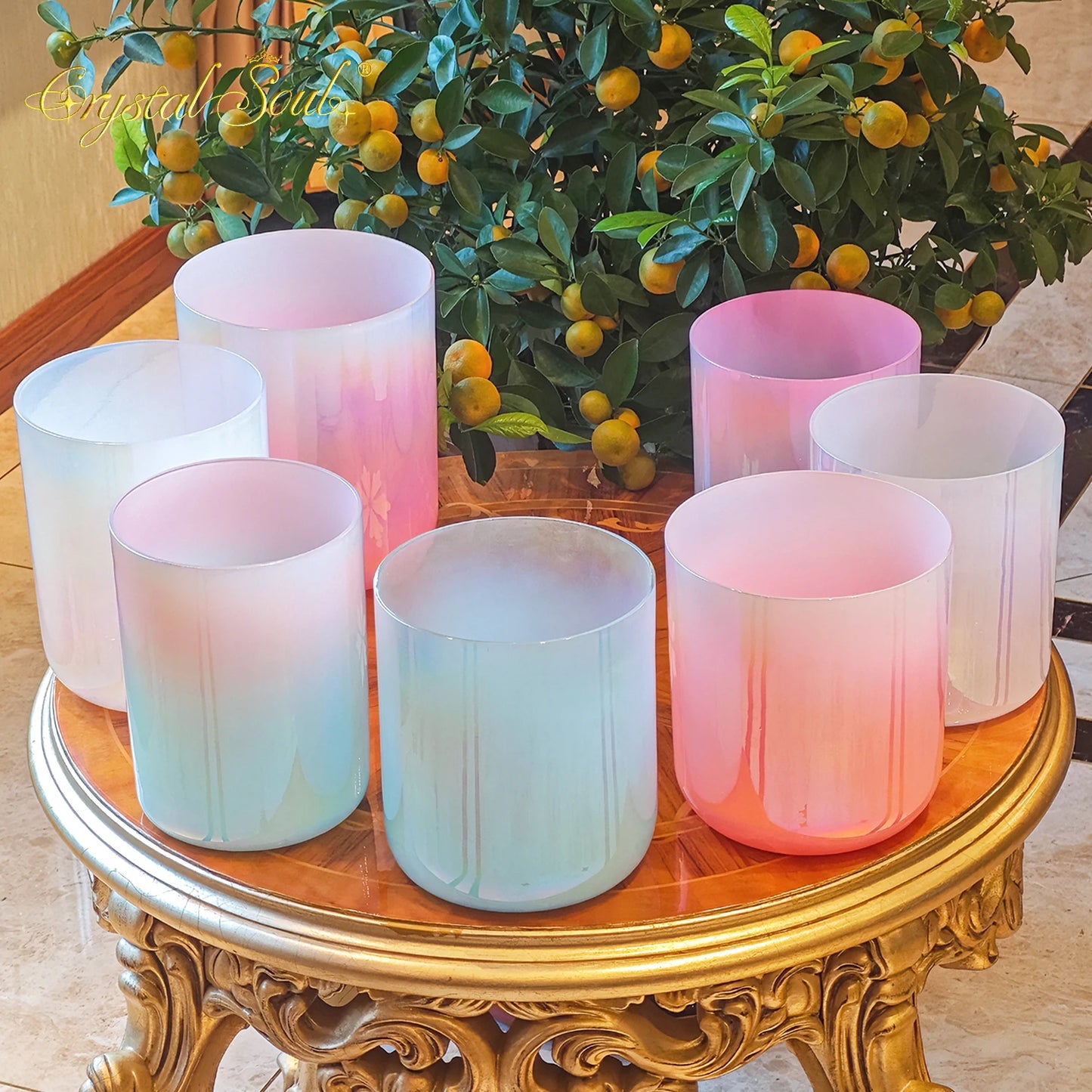 Mixed Crystal Singing Bowls-ToShay.org