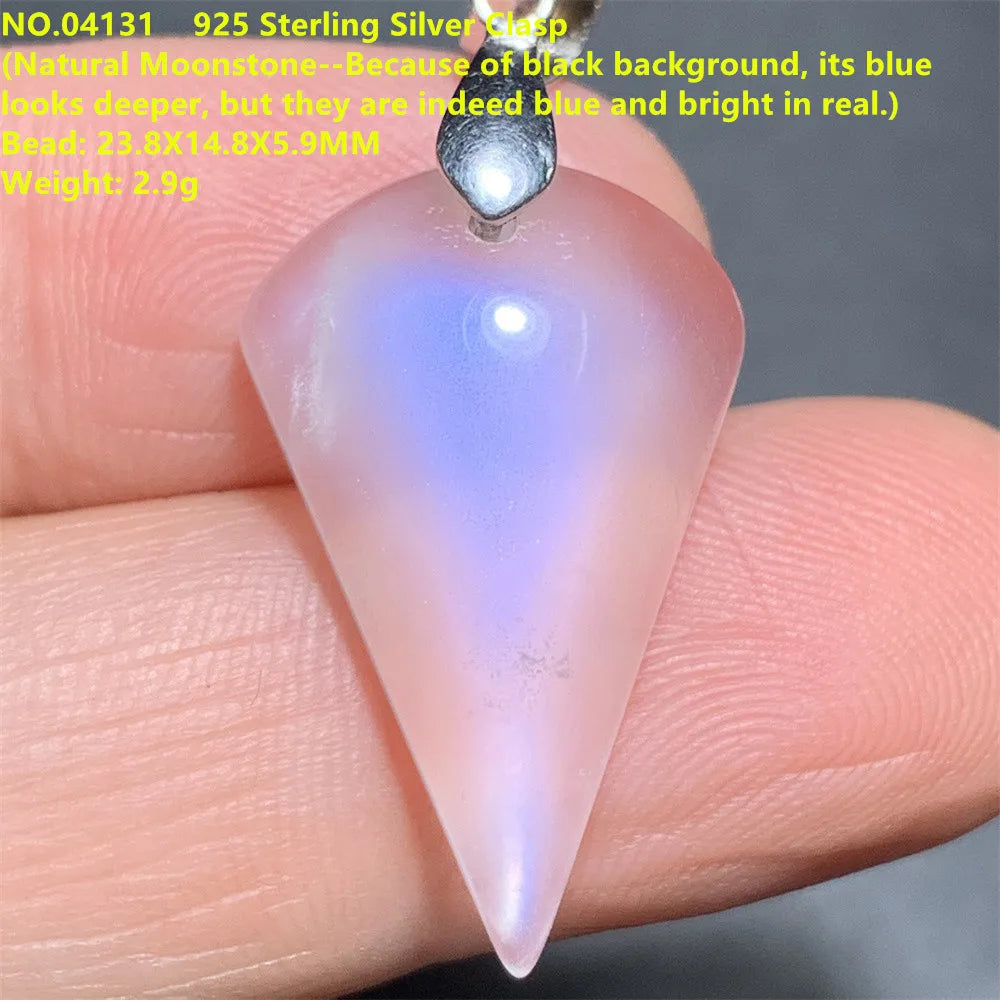 Blue Light Moonstone Pendants-ToShay.org