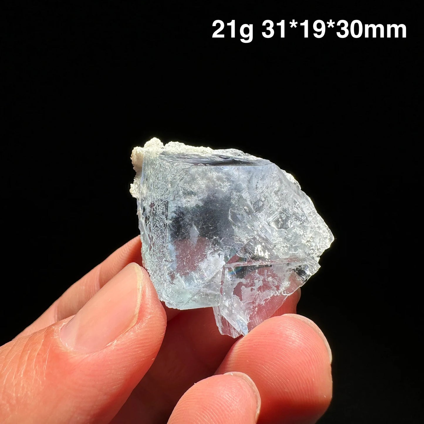 Green Vitreous Fluorite Crystal-ToShay.org